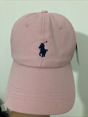Polo Ralph Lauren Pink Polo Player Baseball Cap